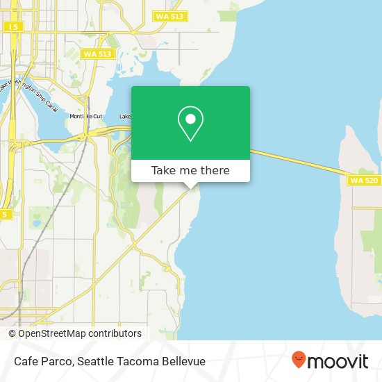 Cafe Parco, 1807 42nd Ave E Seattle, WA 98112 map