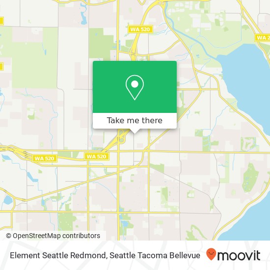 Element Seattle Redmond, 15220 NE Shen St Redmond, WA 98052 map