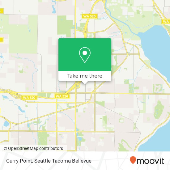 Mapa de Curry Point, 2719 152nd Ave NE Redmond, WA 98052