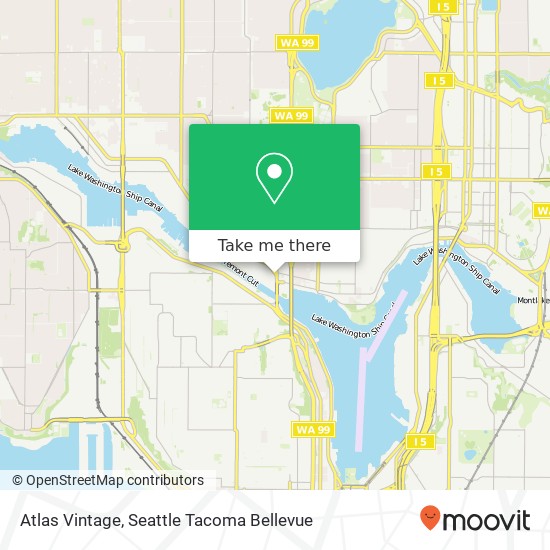 Atlas Vintage, 3419 Fremont Ave N Seattle, WA 98103 map