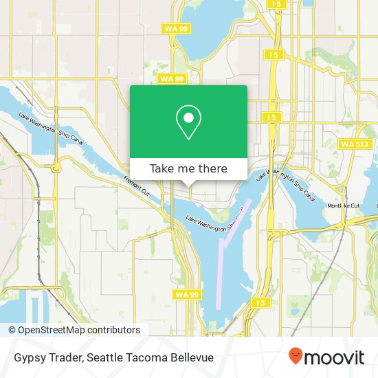 Gypsy Trader, 3517 Stone Way N Seattle, WA 98103 map