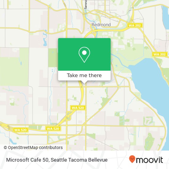 Microsoft Cafe 50, 4001 156th Ave NE Redmond, WA 98052 map