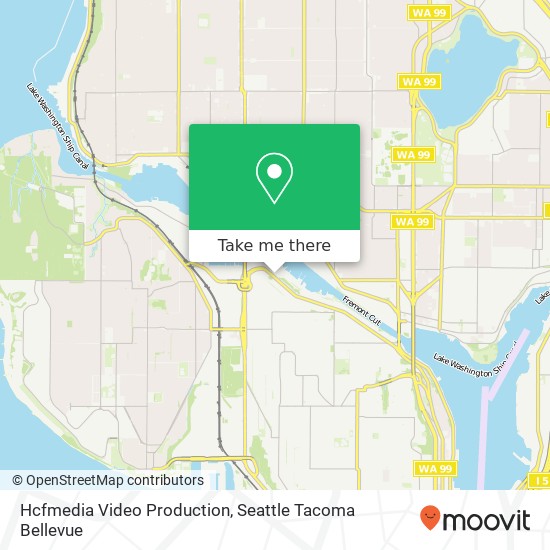 Mapa de Hcfmedia Video Production, 1050 W Nickerson St Seattle, WA 98119