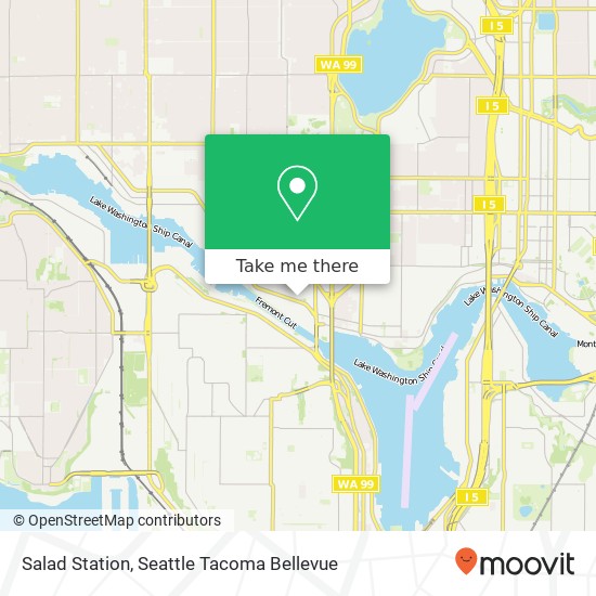 Salad Station, 462 N 36th St Seattle, WA 98103 map