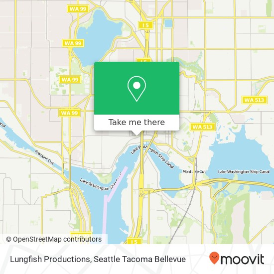 Lungfish Productions map