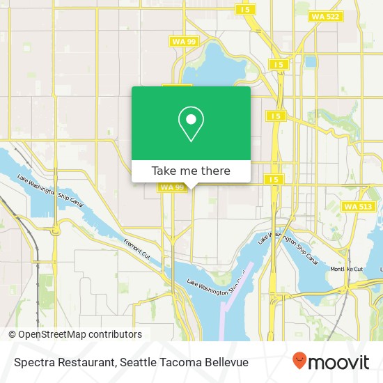 Spectra Restaurant, N 44th St Seattle, WA 98103 map