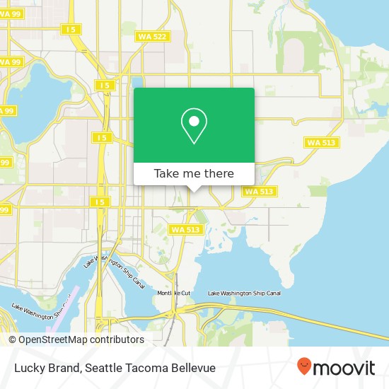 Lucky Brand, 2614 NE University Vlg Seattle, WA 98105 map