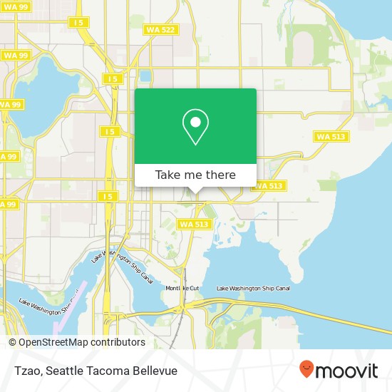 Tzao, Seattle, WA 98105 map