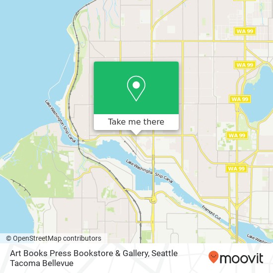 Art Books Press Bookstore & Gallery map