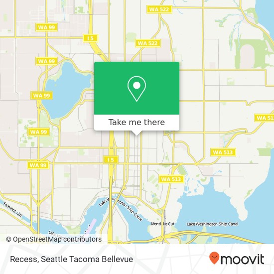 Recess, 5235 University Way NE Seattle, WA 98105 map