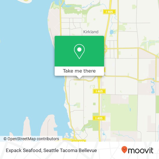 Expack Seafood, 10532 NE 68th St Kirkland, WA 98033 map