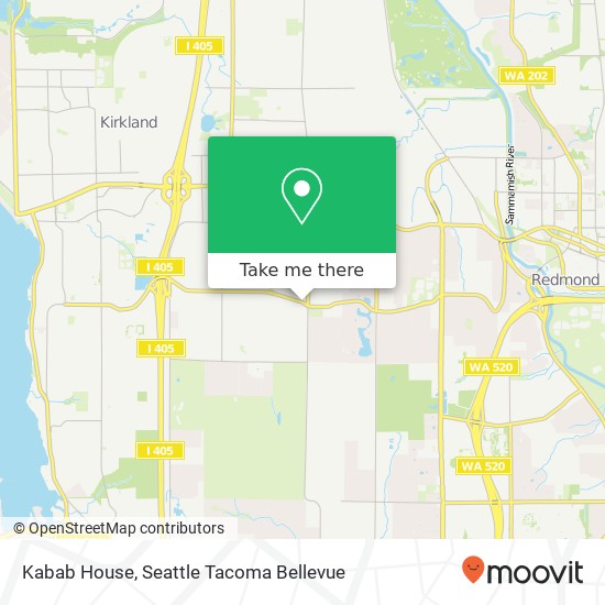 Kabab House, 13108 NE 70th Pl Kirkland, WA 98033 map