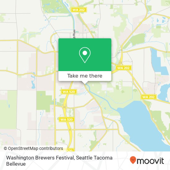 Mapa de Washington Brewers Festival