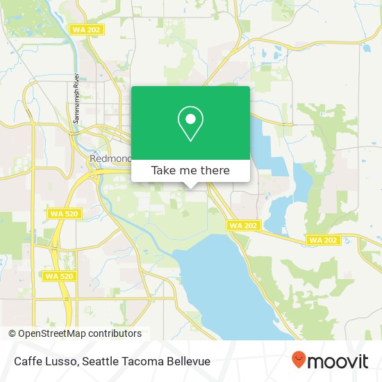 Caffe Lusso, 17725 NE 65th St Redmond, WA 98052 map