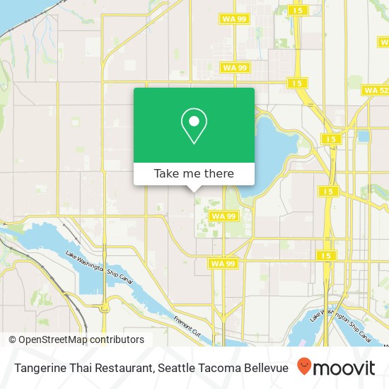 Tangerine Thai Restaurant, 5914 Phinney Ave N Seattle, WA 98103 map