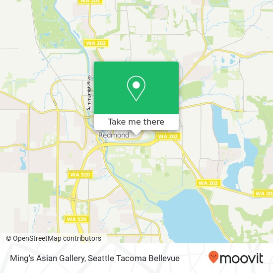 Ming's Asian Gallery, 7225 170th Ave NE Redmond, WA 98052 map