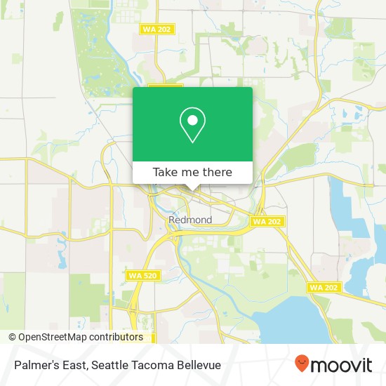 Palmer's East, 7853 Leary Way NE Redmond, WA 98052 map
