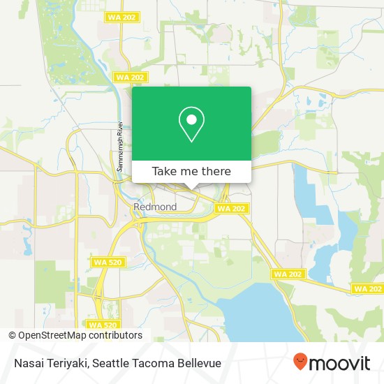 Nasai Teriyaki, 16849 Redmond Way Redmond, WA 98052 map