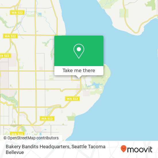 Bakery Bandits Headquarters, 5818 NE 70th St Seattle, WA 98115 map