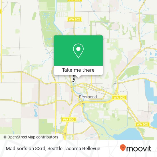 Madison's on 83rd, 15812 NE 83rd St Redmond, WA 98052 map