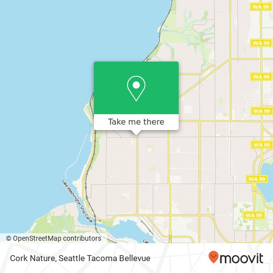 Mapa de Cork Nature, 2400 NW 80th St Seattle, WA 98117