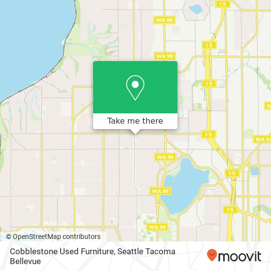 Cobblestone Used Furniture, 8404 Greenwood Ave N Seattle, WA 98103 map