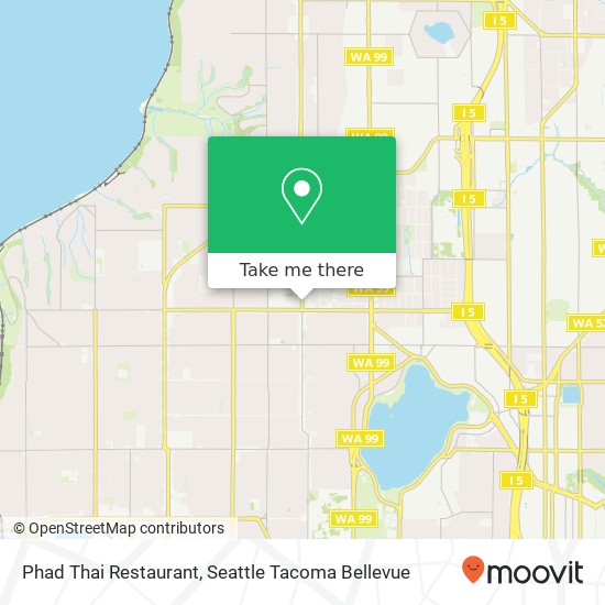 Phad Thai Restaurant, 8530 Greenwood Ave N Seattle, WA 98103 map