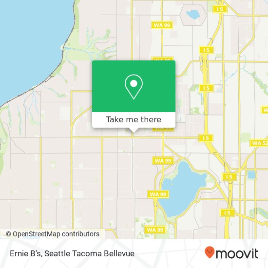Ernie B's, 8550 Greenwood Ave N Seattle, WA 98103 map