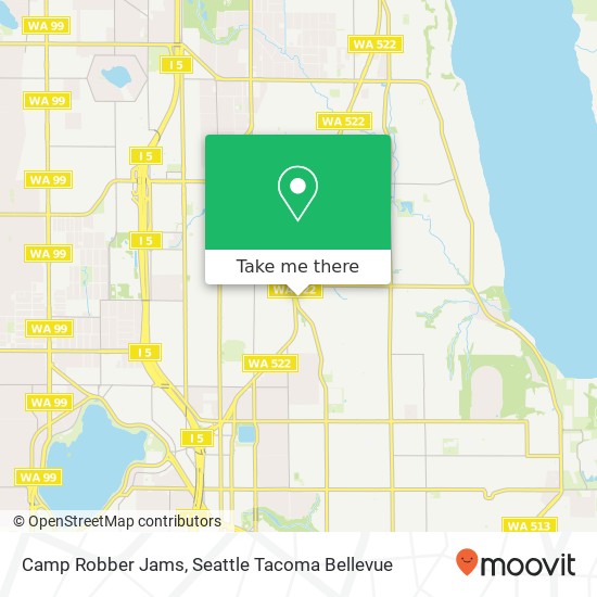 Camp Robber Jams, 2210 NE 92nd St Seattle, WA 98115 map