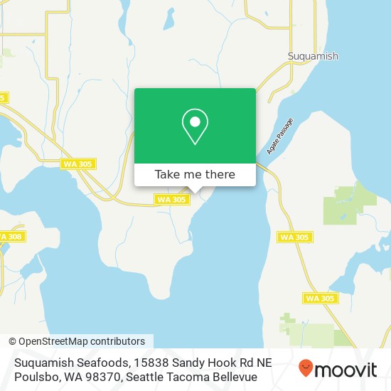 Suquamish Seafoods, 15838 Sandy Hook Rd NE Poulsbo, WA 98370 map