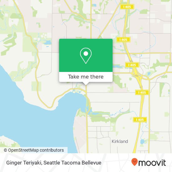 Ginger Teriyaki, 11834 98th Ave NE Kirkland, WA 98034 map