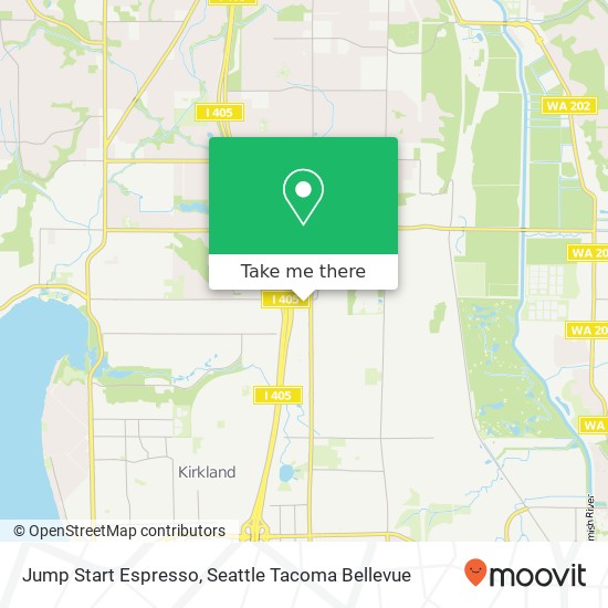 Jump Start Espresso, 12235 NE 116th St Kirkland, WA 98034 map