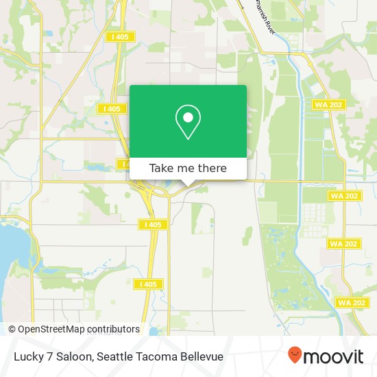 Lucky 7 Saloon, 12715 NE 124th St Kirkland, WA 98034 map