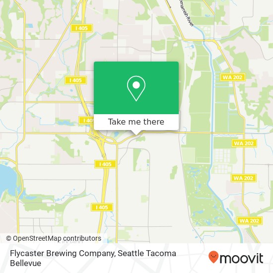 Flycaster Brewing Company map