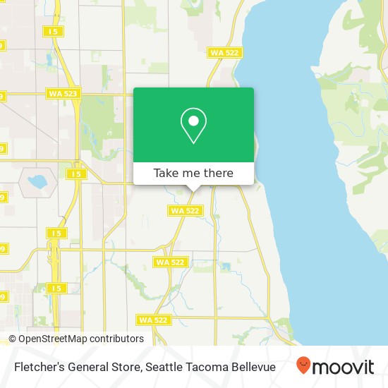 Fletcher's General Store, 12304 Lake City Way NE Seattle, WA 98125 map
