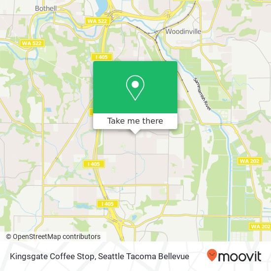 Kingsgate Coffee Stop, 14302 124th Ave NE Kirkland, WA 98034 map
