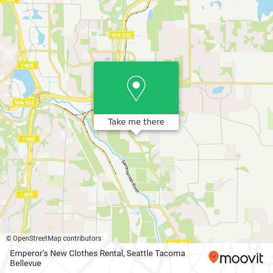 Emperor's New Clothes Rental, 16708 140th Pl NE Woodinville, WA 98072 map