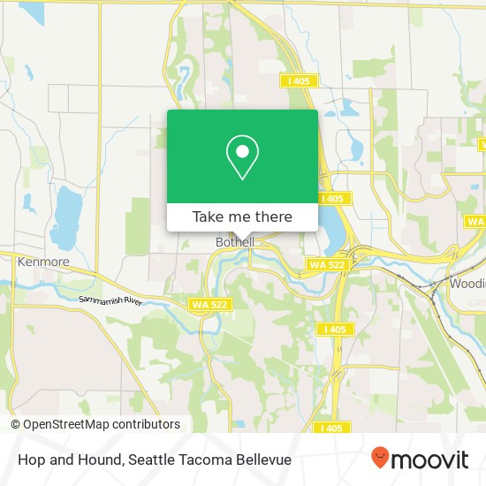 Hop and Hound, 18116 101st Ave NE Bothell, WA 98011 map