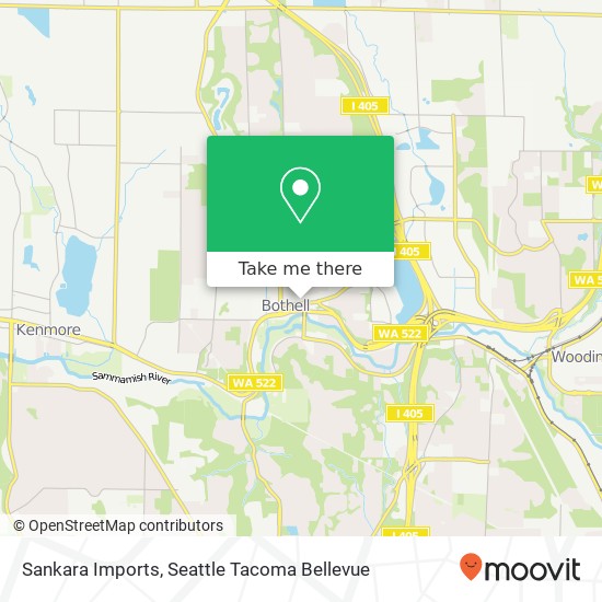 Sankara Imports, 10130 Main St Bothell, WA 98011 map