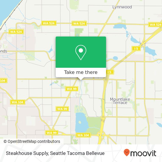 Mapa de Steakhouse Supply, 7116 220th St SW Mountlake Terrace, WA 98043