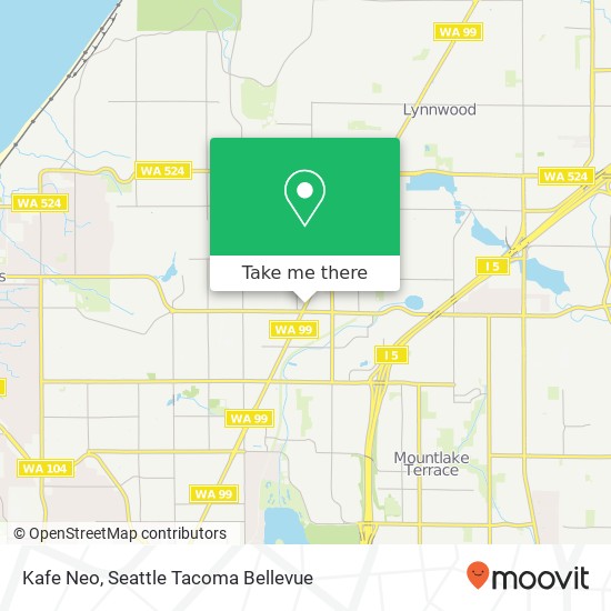 Kafe Neo, 21108 Highway 99 Edmonds, WA 98026 map