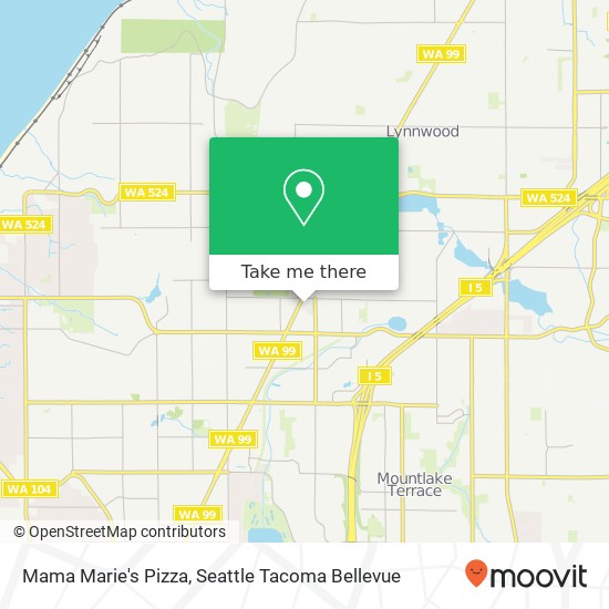 Mama Marie's Pizza, 20829 Highway 99 Lynnwood, WA 98036 map