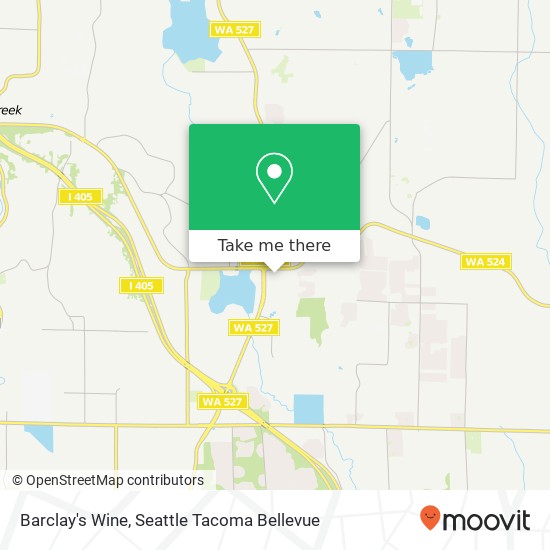 Barclay's Wine map