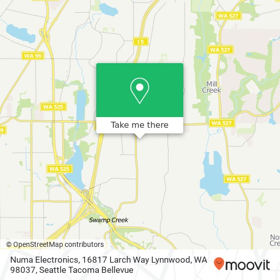 Numa Electronics, 16817 Larch Way Lynnwood, WA 98037 map