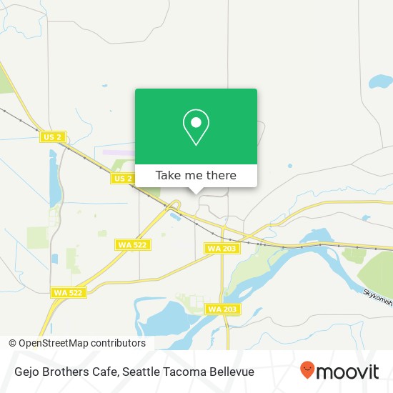 Gejo Brothers Cafe, 14650 N Kelsey St Monroe, WA 98272 map