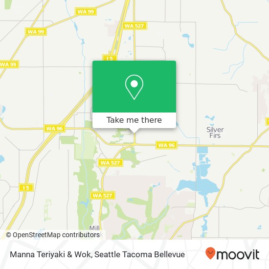Manna Teriyaki & Wok, 12906 Bothell Everett Hwy Everett, WA 98208 map