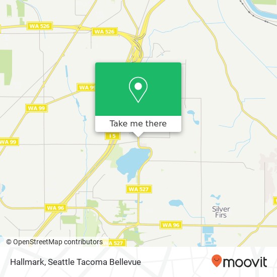 Mapa de Hallmark, 11014 19th Ave SE Everett, WA 98208