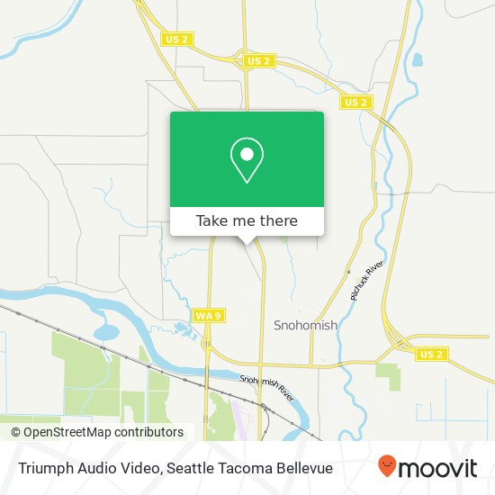 Triumph Audio Video, 1305 Bonneville Ave Snohomish, WA 98290 map