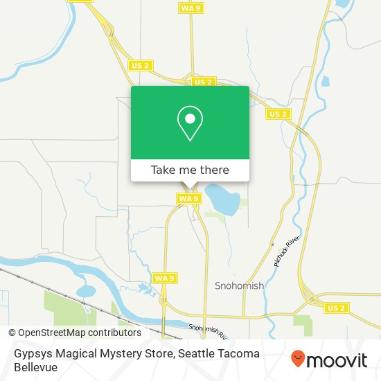 Gypsys Magical Mystery Store map