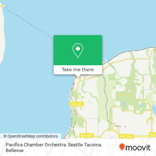 Mapa de Pacifica Chamber Orchestra